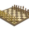 The Leningrad Acacia And Walnut Chess Set
