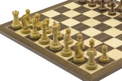 The Leningrad Acacia And Walnut Chess Set 6 The Leningrad Acacia And Walnut Chess Set -Chess Shop RCPB369 02