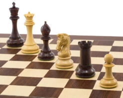The Eminence Rosewood Palisander Deluxe Chess Set 13 The Eminence Rosewood Palisander Deluxe Chess Set -Chess Shop RCPB371b 07