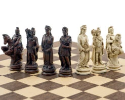 The Berkeley Chess Roman Russet And Walnut Chess Set -Chess Shop RCPB378 3