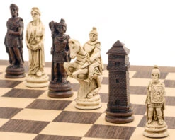 The Berkeley Chess Roman Russet And Walnut Chess Set -Chess Shop RCPB378 5