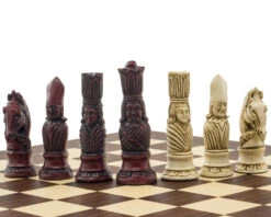 The Berkeley Chess Victorian Cardinal Palisander Chess Set 10 The Berkeley Chess Victorian Cardinal Palisander Chess Set -Chess Shop RCPB379b 04