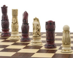 The Berkeley Chess Victorian Cardinal Palisander Chess Set 11 The Berkeley Chess Victorian Cardinal Palisander Chess Set -Chess Shop RCPB379b 05