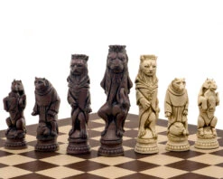 The Berkeley Chess Reynard The Fox Russet And Palisander Grand Chess Set 10 The Berkeley Chess Reynard The Fox Russet And Palisander Grand Chess Set -Chess Shop RCPB380 3