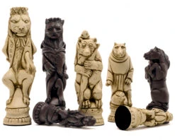 The Berkeley Chess Reynard The Fox Russet And Palisander Grand Chess Set 13 The Berkeley Chess Reynard The Fox Russet And Palisander Grand Chess Set -Chess Shop RCPB380 6