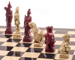 The Berkeley Chess Mandarin Black Cardinal Chess Set 10 The Berkeley Chess Mandarin Black Cardinal Chess Set -Chess Shop RCPB383 4