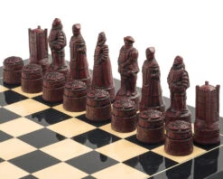 The Berkeley Chess English Black Cardinal Grand Chess Set -Chess Shop RCPB384 02