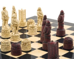 The Berkeley Chess English Black Cardinal Grand Chess Set -Chess Shop RCPB384 03