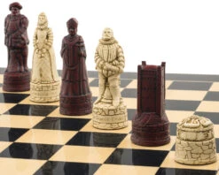 The Berkeley Chess English Black Cardinal Grand Chess Set -Chess Shop RCPB384 05