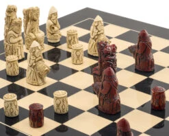 The Berkeley Chess Medieval Black Cardinal Chess Set 9 The Berkeley Chess Medieval Black Cardinal Chess Set -Chess Shop RCPB385b 03