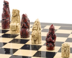 The Berkeley Chess Medieval Black Cardinal Chess Set 11 The Berkeley Chess Medieval Black Cardinal Chess Set -Chess Shop RCPB385b 05