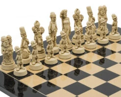 The Berkeley Chess Movie Stars Black Cardinal Grand Chess Set 9 The Berkeley Chess Movie Stars Black Cardinal Grand Chess Set -Chess Shop RCPB386b 02