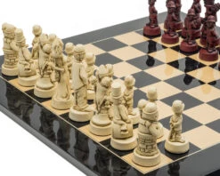 The Berkeley Chess Movie Stars Black Cardinal Grand Chess Set 10 The Berkeley Chess Movie Stars Black Cardinal Grand Chess Set -Chess Shop RCPB386b 03