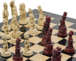 The Berkeley Chess Movie Stars Black Cardinal Grand Chess Set 11 The Berkeley Chess Movie Stars Black Cardinal Grand Chess Set -Chess Shop RCPB386b 04