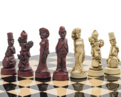 The Berkeley Chess Movie Stars Black Cardinal Grand Chess Set 12 The Berkeley Chess Movie Stars Black Cardinal Grand Chess Set -Chess Shop RCPB386b 05