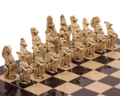 The Berkeley Chess Royal Beasts Black Cardinal Grand Chess Set 8 The Berkeley Chess Royal Beasts Black Cardinal Grand Chess Set -Chess Shop RCPB390 2