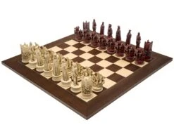 The Berkeley Chess Elizabethan Cardinal Palisander Grand Chess Set