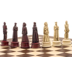 The Berkeley Chess Elizabethan Cardinal Palisander Grand Chess Set -Chess Shop RCPB394 05