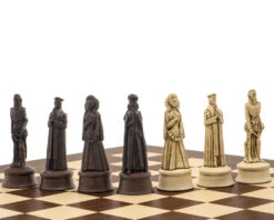 The Berkeley Chess Elizabethan Russet And Palisander Grand Chess Set -Chess Shop RCPB395 05