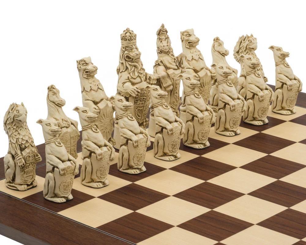 The Berkeley Chess Royal Beasts Russet And Palisander Grand Chess Set 2 The Berkeley Chess Royal Beasts Russet And Palisander Grand Chess Set - Image 2