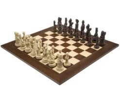 The Berkeley Chess Movie Stars Russet And Palisander Grand Chess Set