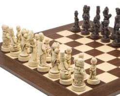 The Berkeley Chess Movie Stars Russet And Palisander Grand Chess Set 9 The Berkeley Chess Movie Stars Russet And Palisander Grand Chess Set -Chess Shop RCPB397 02