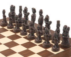 The Berkeley Chess Movie Stars Russet And Palisander Grand Chess Set 10 The Berkeley Chess Movie Stars Russet And Palisander Grand Chess Set -Chess Shop RCPB397 03