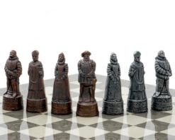 The Berkeley Chess English Grey Metal Chess Set -Chess Shop RCPB398 3