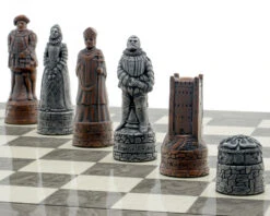 The Berkeley Chess English Grey Metal Chess Set -Chess Shop RCPB398 5