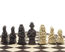 The Berkeley Chess Egyptian Russet And Wenge Chess Set -Chess Shop RCPB399b 04