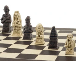 The Berkeley Chess Egyptian Russet And Wenge Chess Set -Chess Shop RCPB399b 05