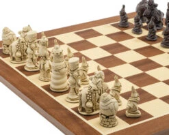 The Berkeley Chess Alice In Wonderland Russet & Mahogany Chess Set 10 The Berkeley Chess Alice In Wonderland Russet & Mahogany Chess Set -Chess Shop RCPB403b 03