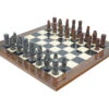 The Berkeley Chess Victorian Metal & Palisander Chess Set