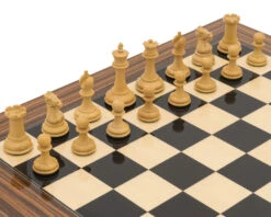 The Sovereign Palisander Staunton Chess Set -Chess Shop RCPB423 02