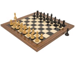 The Sovereign Palisander Staunton Chess Set -Chess Shop RCPB423 06