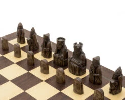 The Isle Of Lewis Montgoy Palisander Grand Chess Set -Chess Shop RCPB439 02