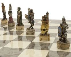 The Zombie And Grey Ash Deluxe Chess Set -Chess Shop RCPB440 05