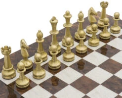 The Vicenza Dark Walnut Luxury Chess Set -Chess Shop RCPB445 03