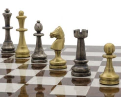 The Vicenza Dark Walnut Luxury Chess Set -Chess Shop RCPB445 06