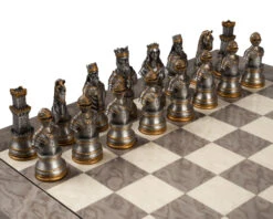 The Medieval And Ash Burl Luxury Chess Set 10 The Medieval And Ash Burl Luxury Chess Set -Chess Shop RCPB464 03