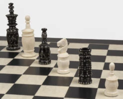 The Barley Corn And Black Deluxe Chess Set 13 The Barley Corn And Black Deluxe Chess Set -Chess Shop RCPB465 06