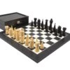 The Art Deco Black Chess Set