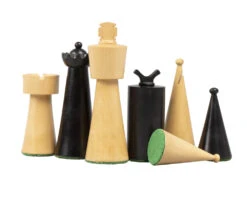 The Art Deco Black Chess Set -Chess Shop RCPB467 04