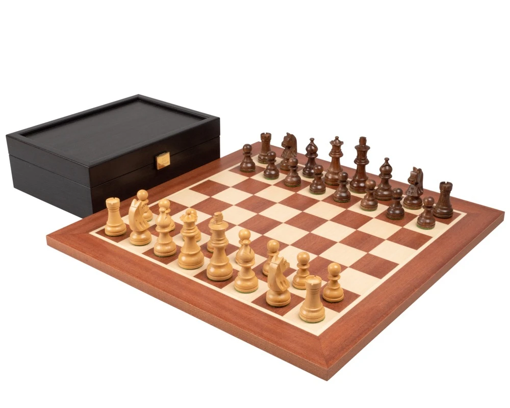 The Down Head Acacia Championship Chess Set 1 The Down Head Acacia Championship Chess Set