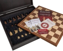 The Isle Of Lewis And Walnut Deluxe Set With Presentation Case -Chess Shop RCPB469 06