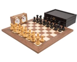 The Executive Walnut Deluxe Chess Set 11 The Executive Walnut Deluxe Chess Set -Chess Shop RCPB473 05