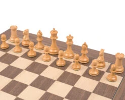 The 1890 Reproduction Staunton Ebony And Walnut Luxury Chess Set 10 The 1890 Reproduction Staunton Ebony And Walnut Luxury Chess Set -Chess Shop RCPB476 02