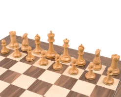 The 1869 Reproduction Staunton Ebony And Walnut Grand Luxury Chess Set 10 The 1869 Reproduction Staunton Ebony And Walnut Grand Luxury Chess Set -Chess Shop RCPB477 02