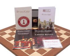 The Regency Isle Of Lewis And Mahogany Chess Set Mid Sized -Chess Shop RCPB479 07