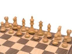 The Stallion Black And Maple Competition Chess Set -Chess Shop RCPB481 02